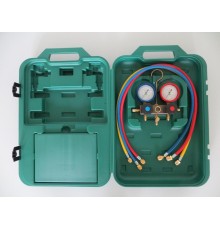 Двухвентильный манометрический коллектор Refco M2-3-DELUXE-DS-R410A