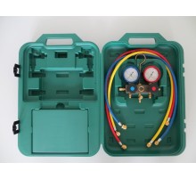 Двухвентильный манометрический коллектор Refco M2-3-DELUXE-DS-R32