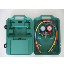 Двухвентильный манометрический коллектор Refco M2-3-DELUXE-DS-R32