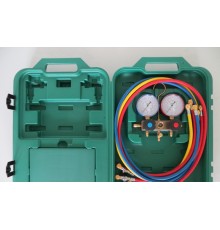 Двухвентильный манометрический коллектор Refco SM2-8-DS-CLIM