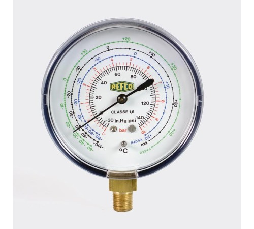 Манометры Refco M2-280 и M2-380 с трубкой Бурдона, класс 1.6 Манометры Refco M2-280 и M2-380 с трубкой Бурдона, класс 1.6