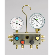 Четырёхвентильный манометрический коллектор Refco М4-3-BS- R600a