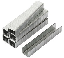 Скобы для степлера закалённые прямоугольные 10,6 мм х 1,2 мм (широкие тип 140)  8 мм, 500 шт. FIT IT