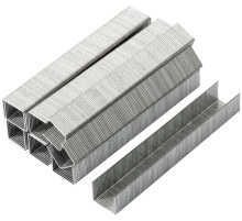 Скобы для степлера закаленные 11,3 мм х 0,7 мм, (узкие тип 53) 10 мм, 1000 шт. КУРС