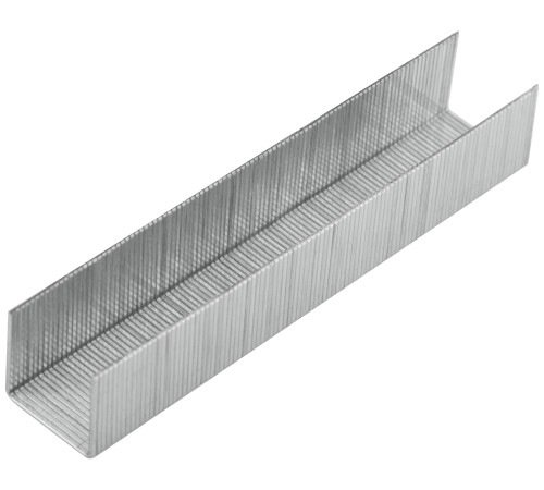 Скобы для степлера закаленные 11,3 мм х 0,7 мм, (узкие тип 53) 12 мм, 1000 шт. MOS