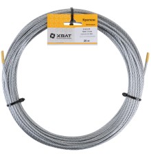 Трос стальной (DIN 3055) 6мм  (20 м) Фасовка