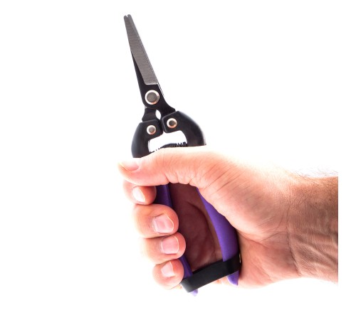 Секатор цветочный, 180 мм, металлические обрезиненные рукоятки, Palisad