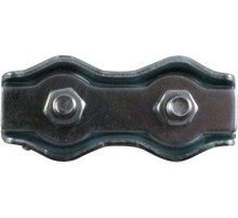 Зажим для троса DUBLEX оцин. 8 мм