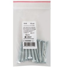 Болт сантехнический DIN 571 6/45 10 шт Фасовка