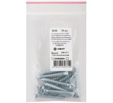 Болт сантехнический DIN 571 6/40 10 шт Фасовка MU