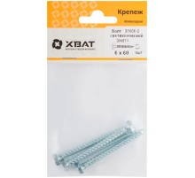 Болт сантехнический DIN 571 6/60 ( фасовка 4 шт ) Болт сантехнический DIN 571 6/60 ( фасовка 4 шт )
