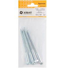 Болт сантехнический DIN 571 8/100 (фасовка 4шт.) Болт сантехнический DIN 571 8/100 (фасовка 4шт.)