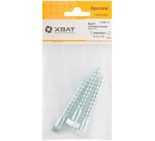 Болт сантехнический DIN 571 10/70 (фасовка 3 шт.)