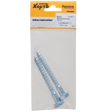 Болт сантехнический DIN 571 10/90 (фасовка 2шт.)