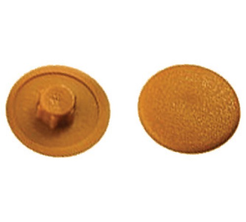 Заглушки под "конфирмат" светло бежевый 100 шт. ПРОМ