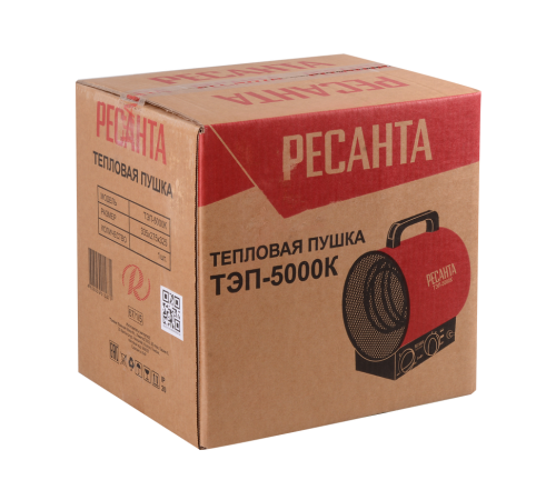 Электрическая тепловая пушка РЕСАНТА ТЭП-5000К Электрическая тепловая пушка РЕСАНТА ТЭП-5000К