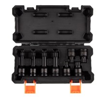 Набор ударных торцевых насадок 1/2", Spline, M12-M18, L = 45-78 мм, кейс, 8 предметов AFFIX AF00746008C