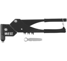 Заклепочник с поворотным механизмом 0-360 гр., литой корпус, Профи 2,4-4,8 мм (280 мм) FIT IT