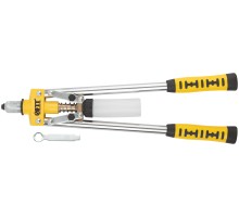 Заклепочник усиленный с длинными ручками, пластиковый контейнер 3,2-4,8 мм (430 мм) FIT IT