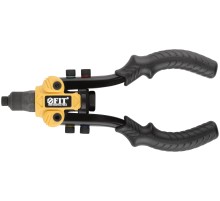 Заклепочник силовой двуручный компактный 2,4-6,4 мм (250 мм) FIT HQ