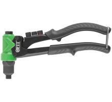 Заклепочник комбинированный Профи для резьбовых заклепок М3-М6 и вытяжных заклепок 2,4-4,8 мм (235 мм) FIT HQ