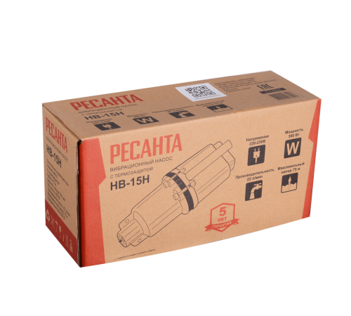 Вибрационный насос Ресанта НВ-15Н Вибрационный насос Ресанта НВ-15Н