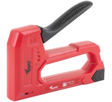 Степлер для узких скоб "тип 53" 6-10 мм, рессорный механизм, ABS пластиковый корпус КУРС