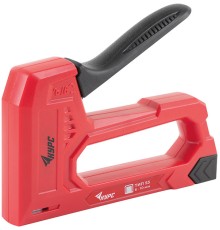 Степлер для узких скоб "тип 53" 6-10 мм, рессорный механизм, ABS пластиковый корпус КУРС