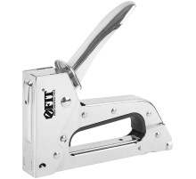 Степлер для узких скоб "тип 53" 6-10 мм, рессорный механизм, металлический корпус FIT IT