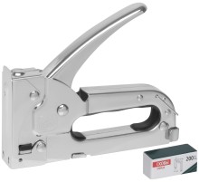 Степлер для узких скоб "тип 53" 4-8 мм, металлический корпус FIT DIY