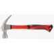 Молоток-гвоздодер, 560 г, боек 32 мм, фибергласовая обрезиненная рукоятка Matrix