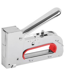 Степлер для узких скоб "тип 53F" 4-14 мм, рессорный механизм, 2-х позиционная регулировка силы удара, металлический корпус FIT IT