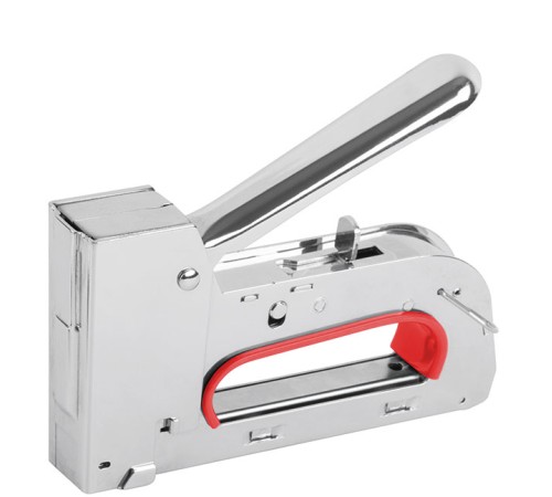 Степлер для узких скоб "тип 53F" 4-14 мм, рессорный механизм, 2-х позиционная регулировка силы удара, металлический корпус FIT IT