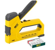 Степлер 8-в-1 для скоб "тип 53","тип 53F", "тип 140", "тип Т20","тип 28", "тип" 36, "тип 300", "тип 500" , 4-14 мм, 2-х позици