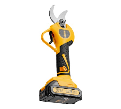 Секатор аккумуляторный, бесщет., CP-30BL, Li-Ion, 20 В, лезвия SK5 // Denzel