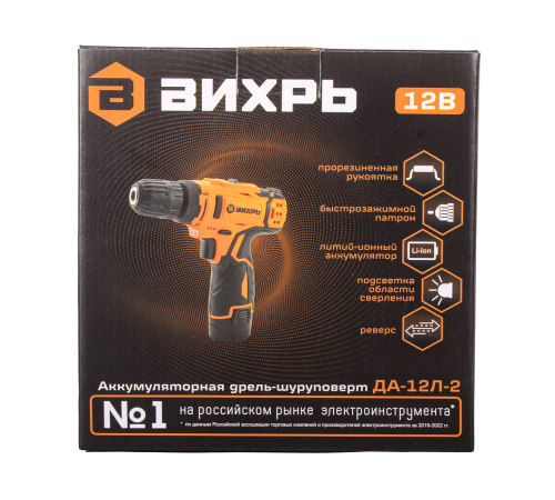 Дрель-шуруповерт Вихрь ДА-12Л-2 Дрель-шуруповерт Вихрь ДА-12Л-2