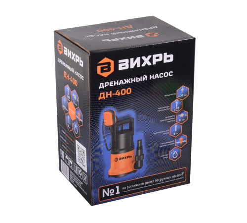 Дренажный насос Вихрь ДН-400