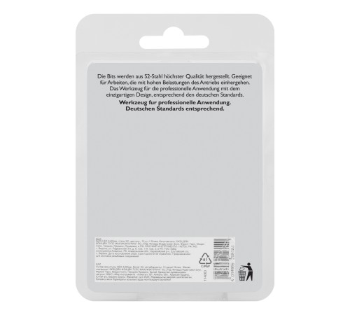 Бита HEX 4х50мм, сталь S2, шестигр., 10 шт. Gross