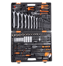 Набор инструментов, 1/2", 1/4", CrV, в кейсе 151 предмет Вихрь