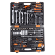 Набор инструментов, 1/2", 1/4", CrV, в кейсе 151 предмет Вихрь