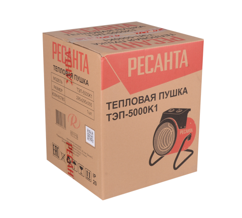 Электрическая теплопушка РЕСАНТА ТЭП-5000К1 Электрическая теплопушка РЕСАНТА ТЭП-5000К1
