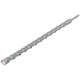 Бур по бетону SDS PLUS, Профи, W-образная вставка, двойная спираль, 25 х 460 мм FIT HQ