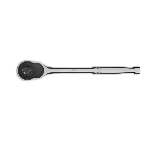 Ключ-трещотка 1/2", CrV, 120 зубьев, цельнометаллический, хром Gross Ключ-трещотка 1/2", CrV, 120 зубьев, цельнометаллический, хром Gross