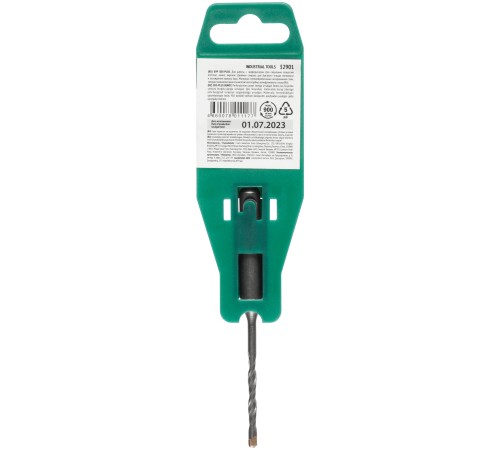 Бур по бетону SDS PLUS с двойной резьбой  4х110 мм FIT IT Бур по бетону SDS PLUS с двойной резьбой  4х110 мм FIT IT