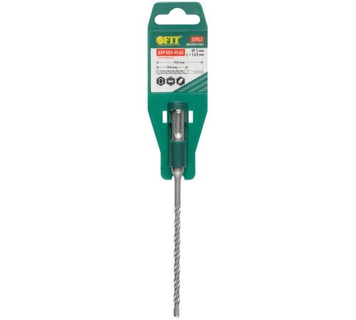 Бур по бетону SDS PLUS с двойной резьбой  5х160 мм FIT IT