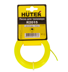 Леска Huter R2015 для триммера, 2 мм, круг Леска Huter R2015 для триммера, 2 мм, круг