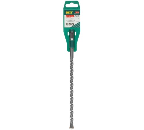 Бур по бетону SDS PLUS с двойной резьбой 12х260 мм FIT IT Бур по бетону SDS PLUS с двойной резьбой 12х260 мм FIT IT