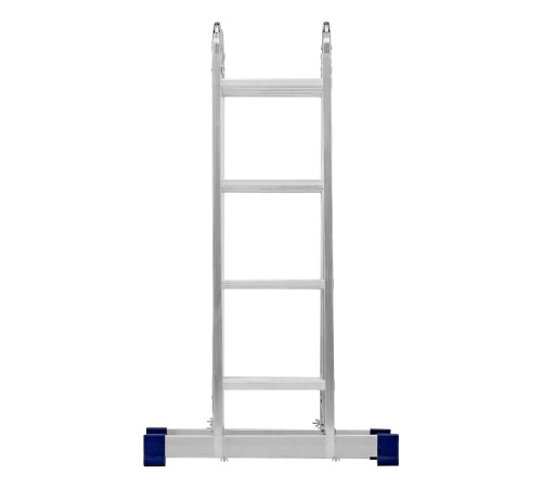 Лестница шарнирная алюминиевая, 4 х 4 ступени, Сибртех