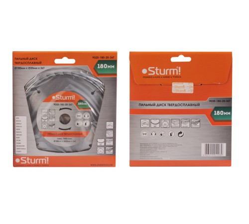 Диск пильный Sturm! 9020-180x20x36T Диск пильный Sturm! 9020-180x20x36T