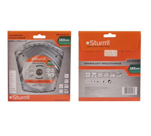 Диск пильный Sturm! 9020-180x20x36T Диск пильный Sturm! 9020-180x20x36T